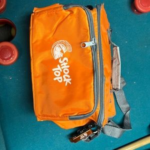 Shock Top 6pk cooler with attached bottle opener